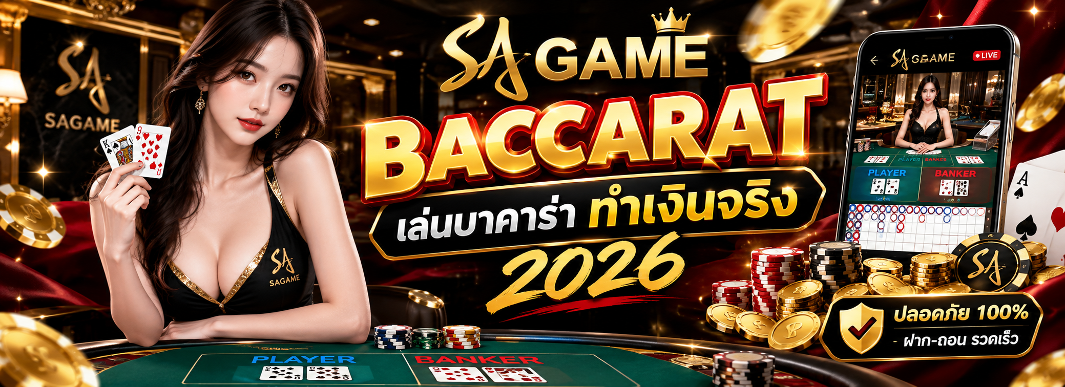 SAGAME BACCARAT เล่นบาคาร่าทำเงินจริง 2026